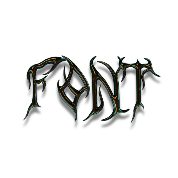 Arcane Font 3D (Cyber) - Image 3