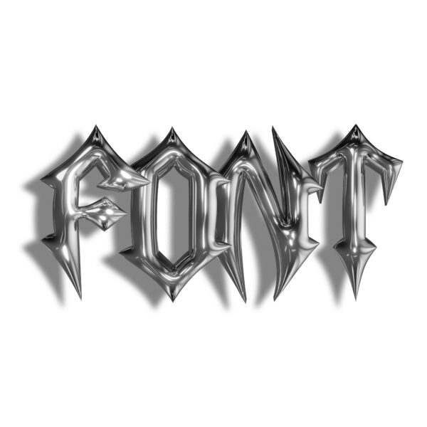 Acromegaly Chrome Font