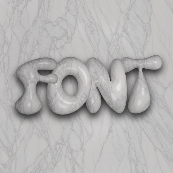 This is uhh Marble Font