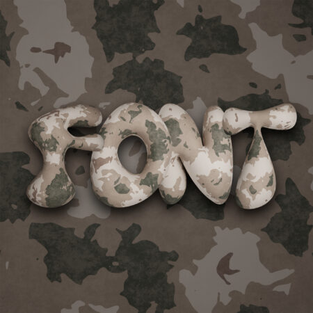 This is uhh Camo Font
