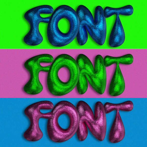 This is uhh Glitter Font